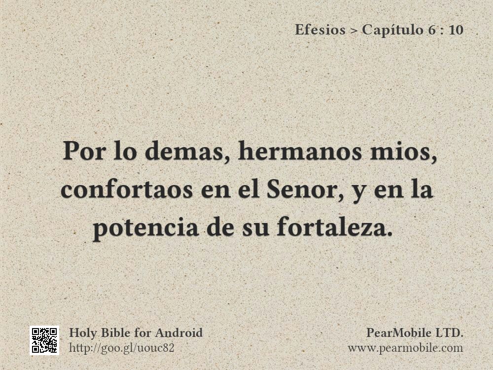 Efesios, Capítulo 6:10